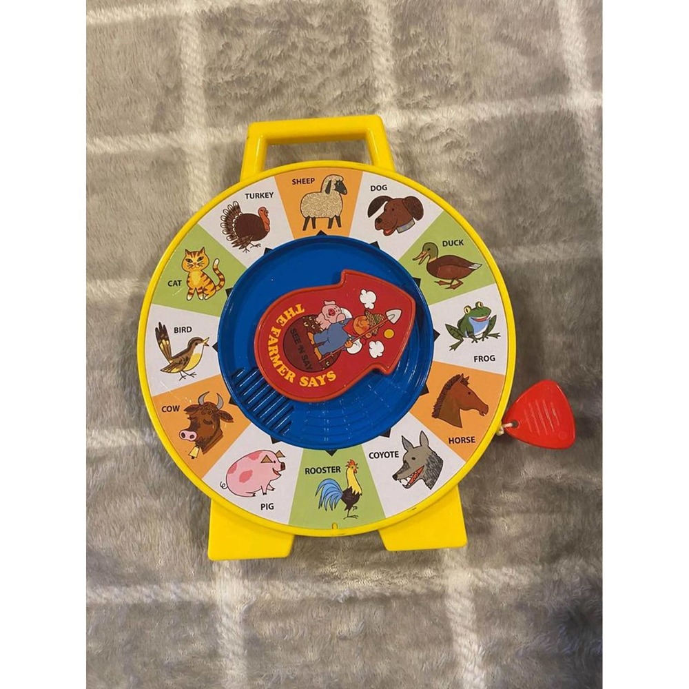 Pull Baby Toy With Animal Noises